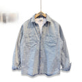Soldier-Themed Long-Sleeve Pocket Shirt